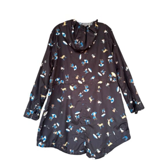 Woman Within Dogs with Umbrellas Jacket - Picture 2 of 5